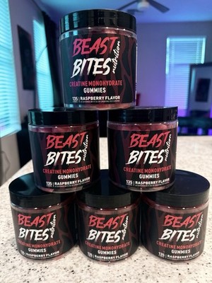  BEAST BITES NUTRITION   CREATINE MONOHYDRATE GUMMIES  