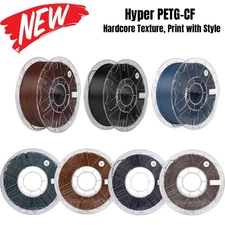 Creality Hyper PETG-CF 3D Printer Filament High Speed 30-600mm/s Durable & Tough