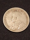 1936 Canada 25 Cents DOT Silver Coin
