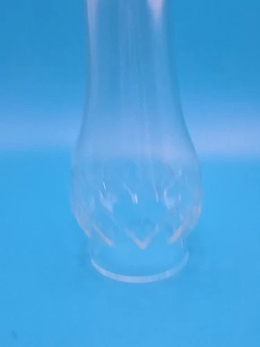 Vintage Federal Glass Petal  5" Fairy Lamp Canldle Hurricane Globe - Globe Only