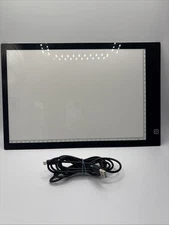 LED Light Tracing Pad –30X20  Chargeable Art Board & USB Cable. Pre -Owned