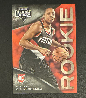 #ad CJ McCollum 2013 14 Panini Black Friday ROOKIE #29 Portland Trail Blazers $2.25