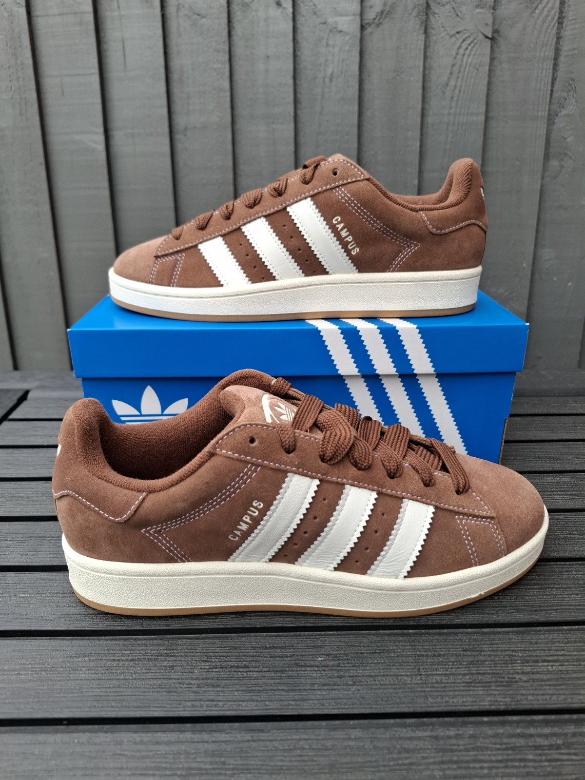 Adidas Originals Campus 00S Earth Strata Chalk White Gum Size 9 (UK) RRP £100