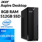 Acer Aspire Desktop Intel Celeron N4505 2GHz 8GB RAM 512GB SSD Refurbished