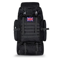 Lesbyit 80L Waterproof Hiking Backpack Lightweight Tactical Rucksack