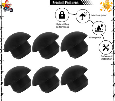 Bottle Jack Floor Jack Oil Filler Plug, 8Mm Flat-Head Rubber Hydraulic Filler