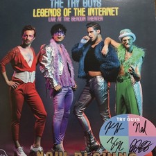 The Try Guys: Legends Of The Internet (Signed) Vinyl