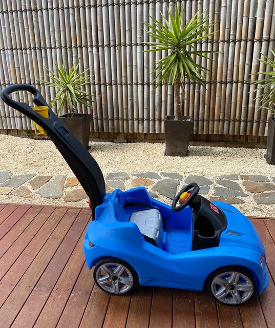 step 2 push along car