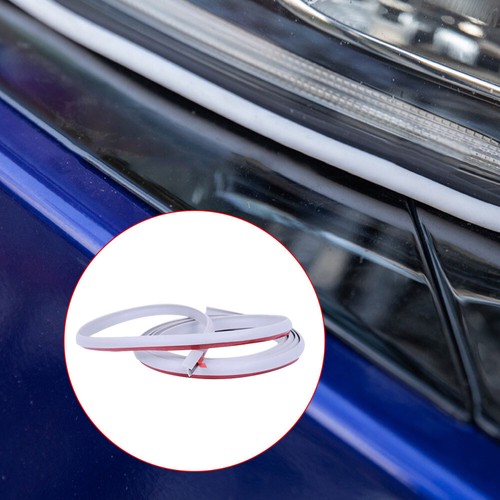 Auto Car Fender Flare Sealing Strip Rubber Wheel Arch Trim T-Shape White 8*10mm - Picture 8 of 12