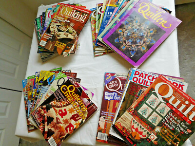 U-PICK Quilt Magazine lots McCall's American Quilter Lady's Circle patchwork qlt