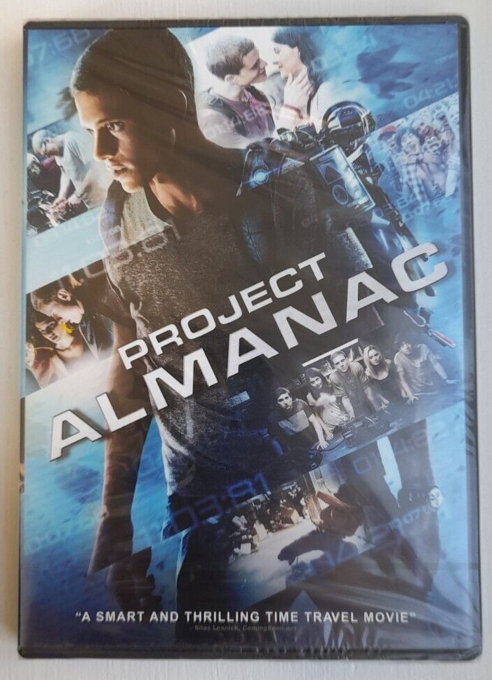 Project Almanac (DVD, 2014) Found Footage Sci-Fi Movie Produced by Michael Bay