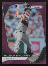 2020 Panini Prizm Madison Bumgarner Purple Prizm #247 Card