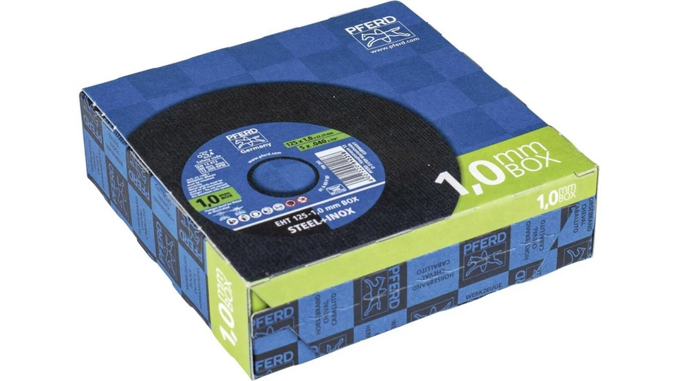 PFERD 25 x Trennscheiben Inox 125 x 1,0 mm Inoxbox fuer Edelstahl VA RUEGGEBERG - Bild 3 von 4