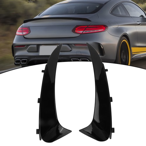 Rear Bumper Side Vent Canard Trim for CClass C205 Coupe 05 AMGLine C4 - Picture 9 of 12