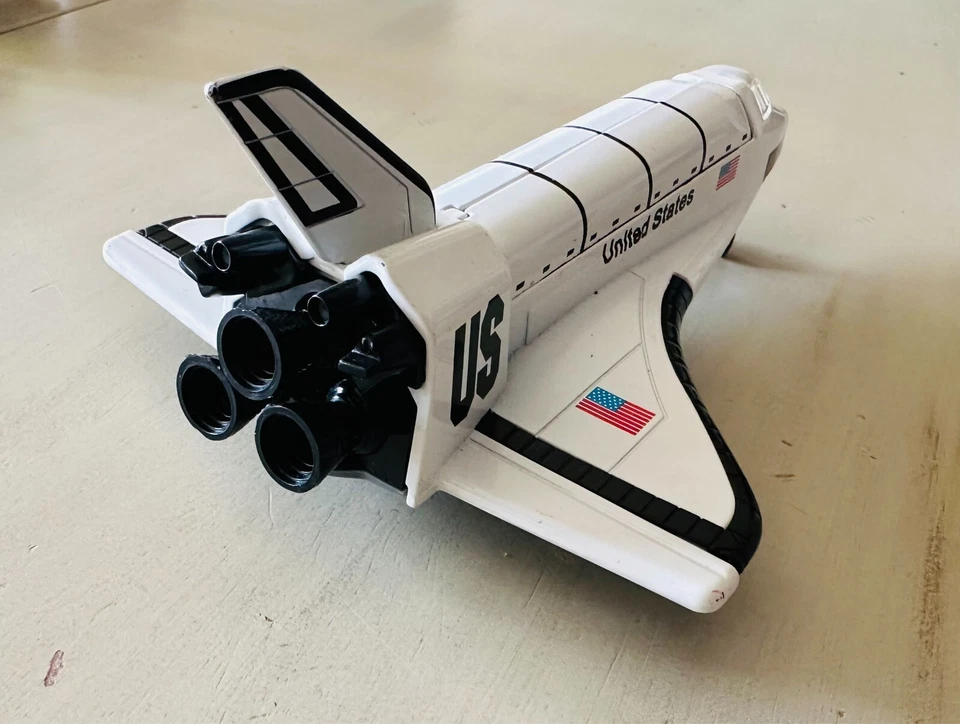 "Modelo de transbordador espacial Discovery retroceso fundido a presión escala grande 8""" Foto 3 de 4