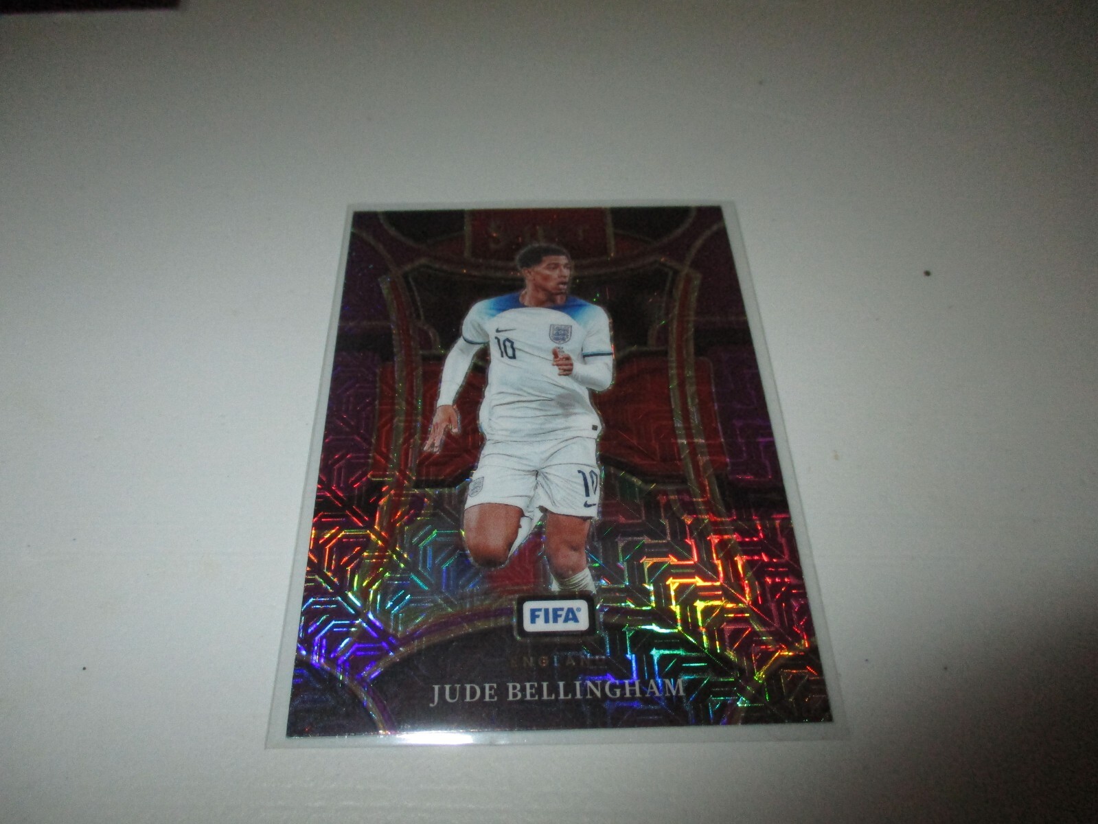 Jude Bellingham 2023-24 Panini Select FIFA Mezzanine Purple Mojo #177