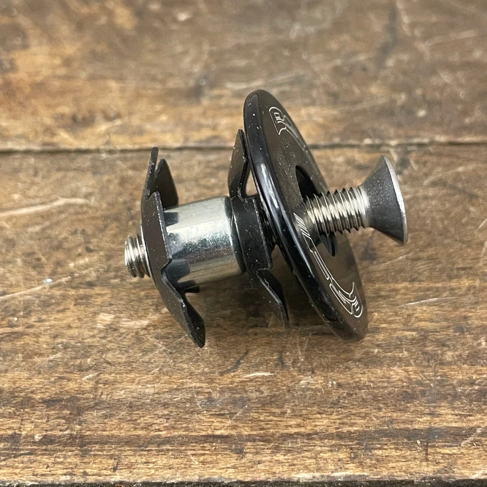 FSA BMX Aheadset Headset Cap 1 1/8 in Threadless NOS Top Cap Star Fangled Nut - Image 4 of 4