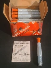 (BOX OF 25) ITW RAMSET / RED HEAD JS-12C ANCHOR STUD 1/2" - 13 TPI X 2-3/4"