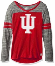 NCAA by Outerstuff NCAA Indiana Hoosiers Juniors "Secret Fan" Long Sleeve Foo...