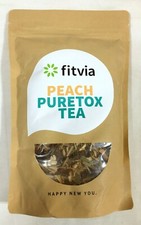 ~~ Herbata Fitvia Puretox ~~ Brzoskwinia ~~ 100g ~~ Utrata wagi, Dieta ~~