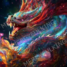 Dragon - Digital AI Art Image (4k HD) High Resolution Print Download