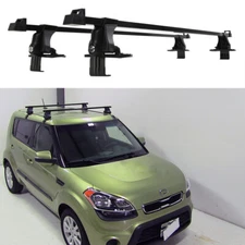54" Car Roof Rack Steel Cross Bar Luggage Carrier & Lock For 2010-2022 Kia Soul