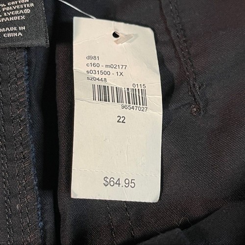 Lane Bryant genius fit skinny jeans black size 22 - Picture 4 of 7
