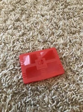 Mini 2”x3” Red Nintendo Switch Video Game Travel Hard Plastic Cartridge Case