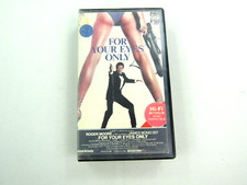 VTG For Your Eyes Only VHS CBS Fox Video Agent 007 James Bond PG 1981 Video