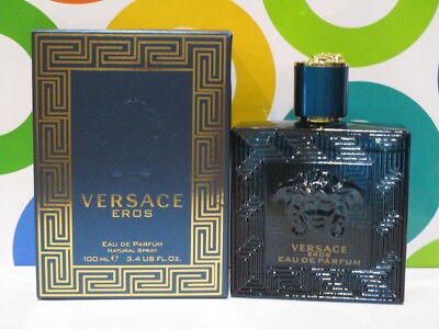 VERSACE ~ EROS EAU DE PARFUM SPRAY ~ 3.4 OZ