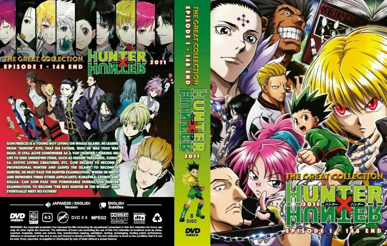 Hunter X Hunter Série Clássica Completa e Dublada em DVD