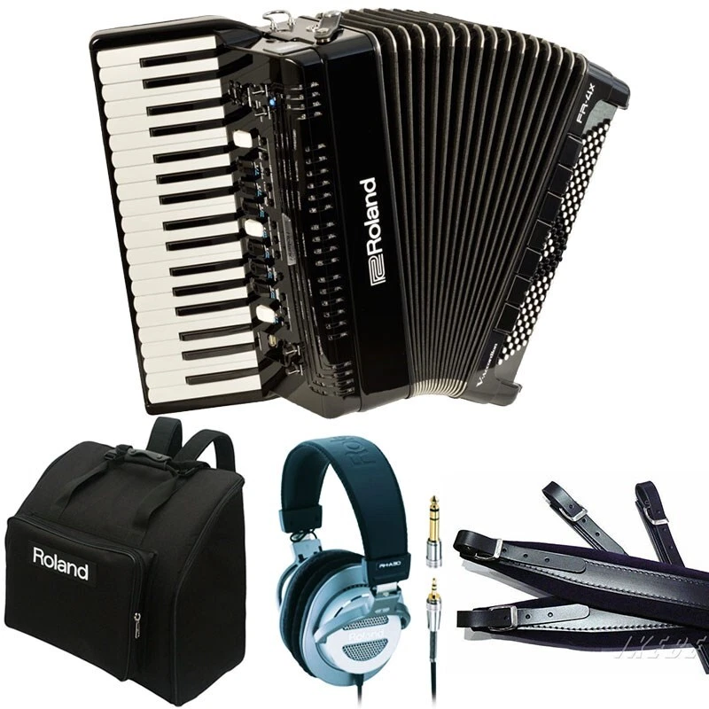 Roland FR 4X BK V Accordion Digital Accordion Piano Keyboard Type
