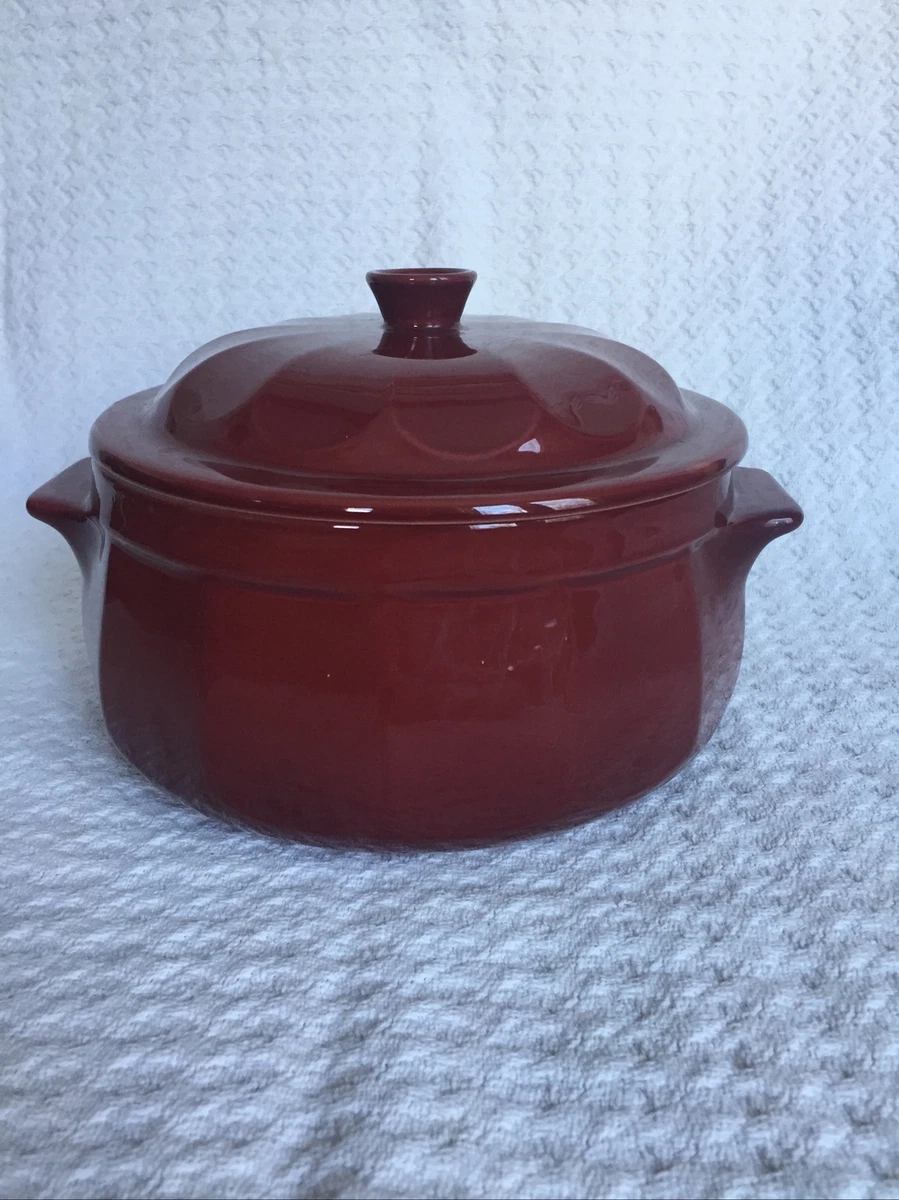 Williams Sonoma Emile Henry Covered Casserole Dutch Oven #5570 Paprika