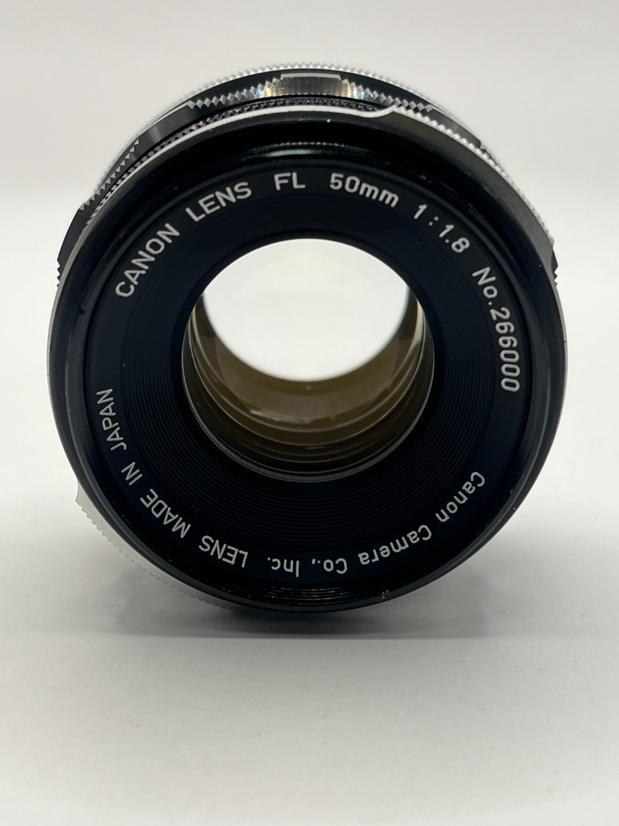 Canon FL 50mm f/1.8 Early type MF Lens from Japan sn266000