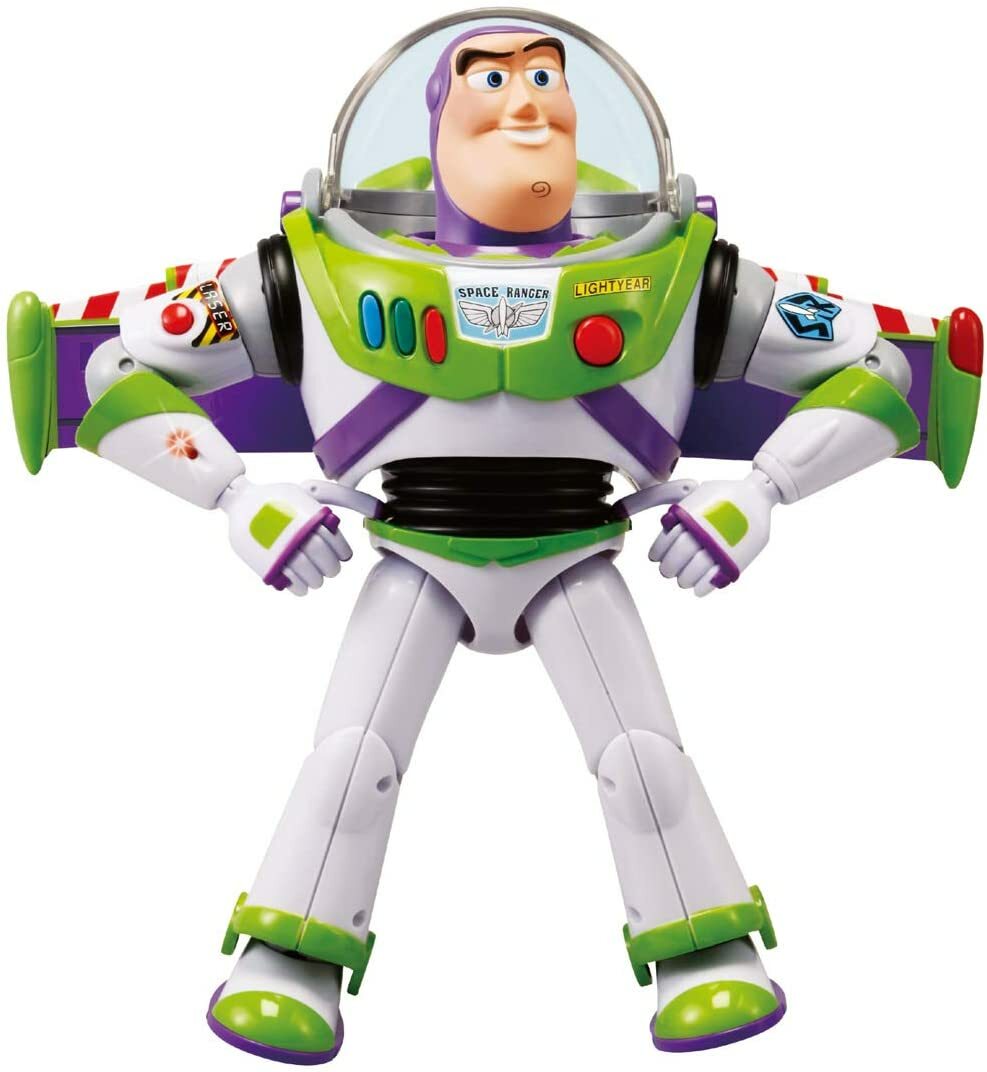 ACTION FIGURE BUZZ バズ・ライトイヤー NEW Takara Tomy Toy Story Real Size Talking Figure Buzz Lightyear