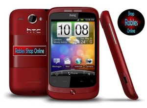 HTC WILDFIRE ROT (Ohne Simlock) Smartphone Wlan 3G GPS Radio 5MP GUT OVP