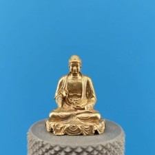 27Mm Brass, Buddha Statue, Ornament, Micro-landscape Fish Tank Stone Landscaping