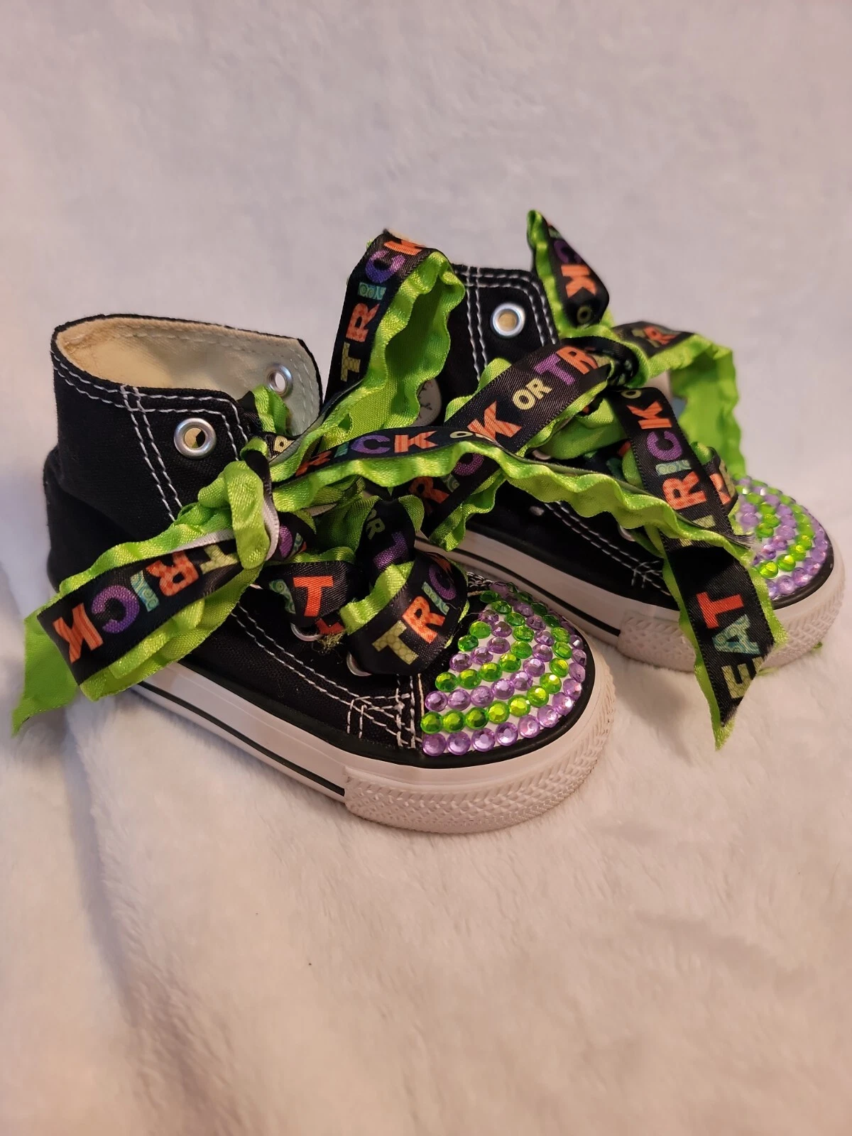 Scarpe alte Converse Chuck Taylor All Star Trick or Treat Halloween taglia 5