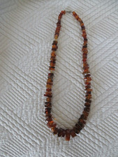 Ancien collier en  Ambre 48gr