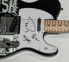 PHISH SIGNED CUSTOM JUNTA ELECTRIC GUITAR TREY ANASTASIO MIKE PAGE PSA COA — photo 2