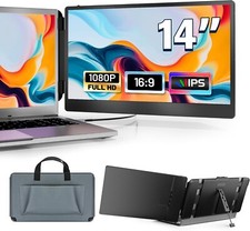 Monitor Portátil 14" FHD Extensor para Portátil HDMI/USB-A/Type-C