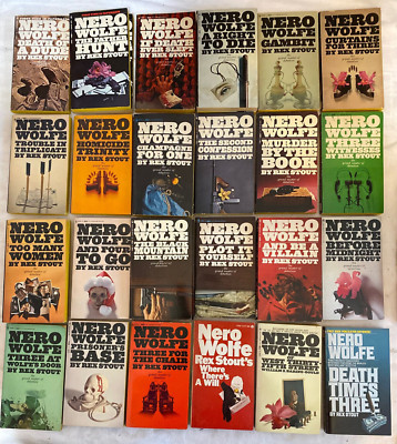 Nero Wolfe Rex Stout CHOOSE YOUR TITLE GOOD to LIKE NEW condition Bantam PB  #9
