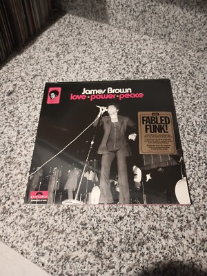 James Brown Love Power Peace 3xLP Vinyl Live Show Polydor Sundazed New