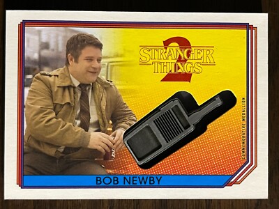 2019 Topps Stranger Things 2 #CM-BW Bob Newby Walkie Talkie Medallion