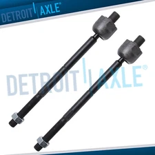 Both (2) Front Inner Tie Rod End Links for 2003 2004 2005 2006 2007 Cadillac CTS