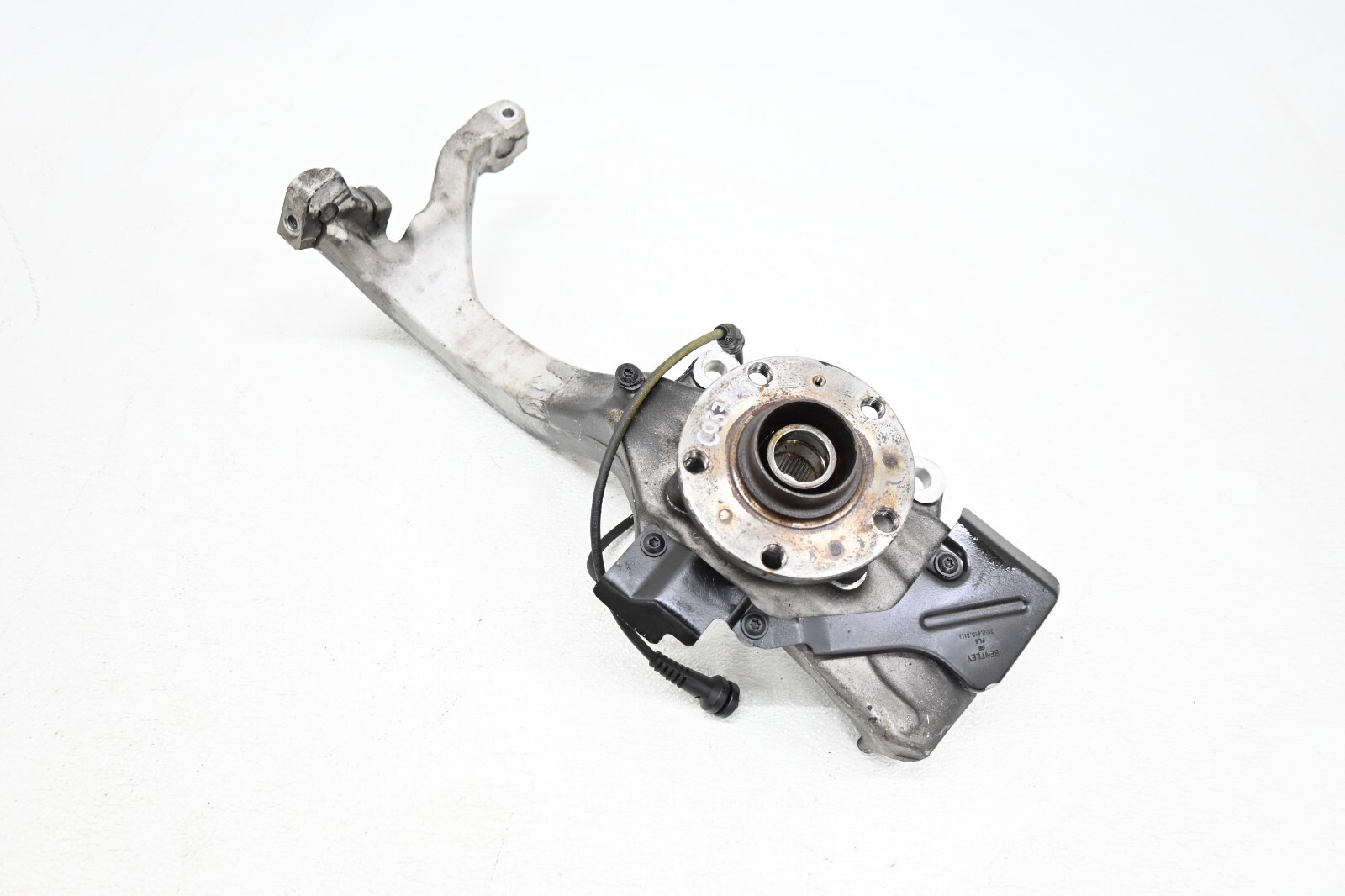 ⭐ 03-12 Bentley Continental Front Left Driver Wheel Spindle Knuckle Hub Oem