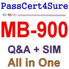 Best Exam Practice Material MB-900 Exam Q A SIM