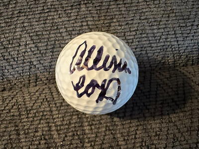 Allisen Corpuz Signed Golf Ball Autographed Breast Cancer Awareness