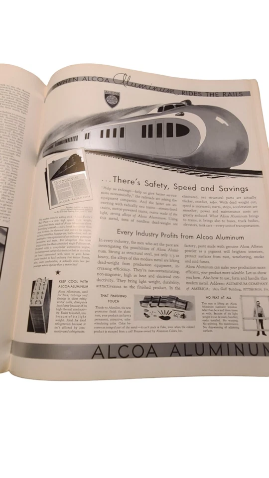 Fortune Magazine - October 1933 - Norman Reever Ship Cover - Image 3 of 4