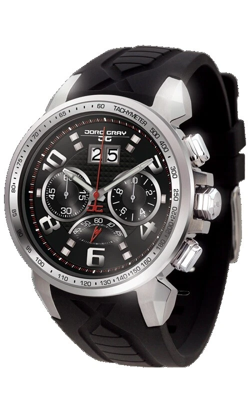 Relojes de Pulsera Banda Silicona Jorg Gray